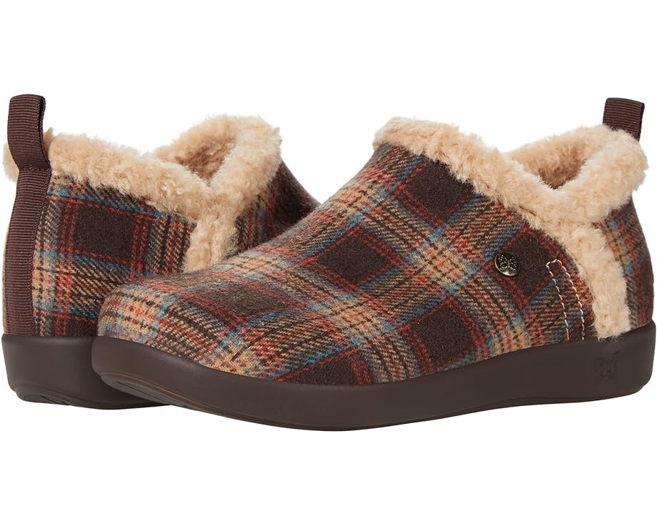 

Домашняя обувь Alegria Cozee, цвет Plaidly Brown