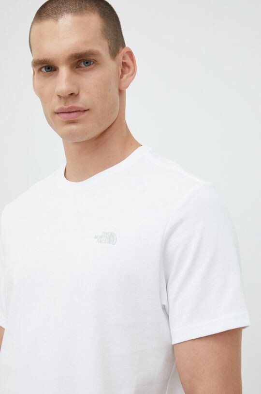 

Хлопковая футболка The North Face, белый