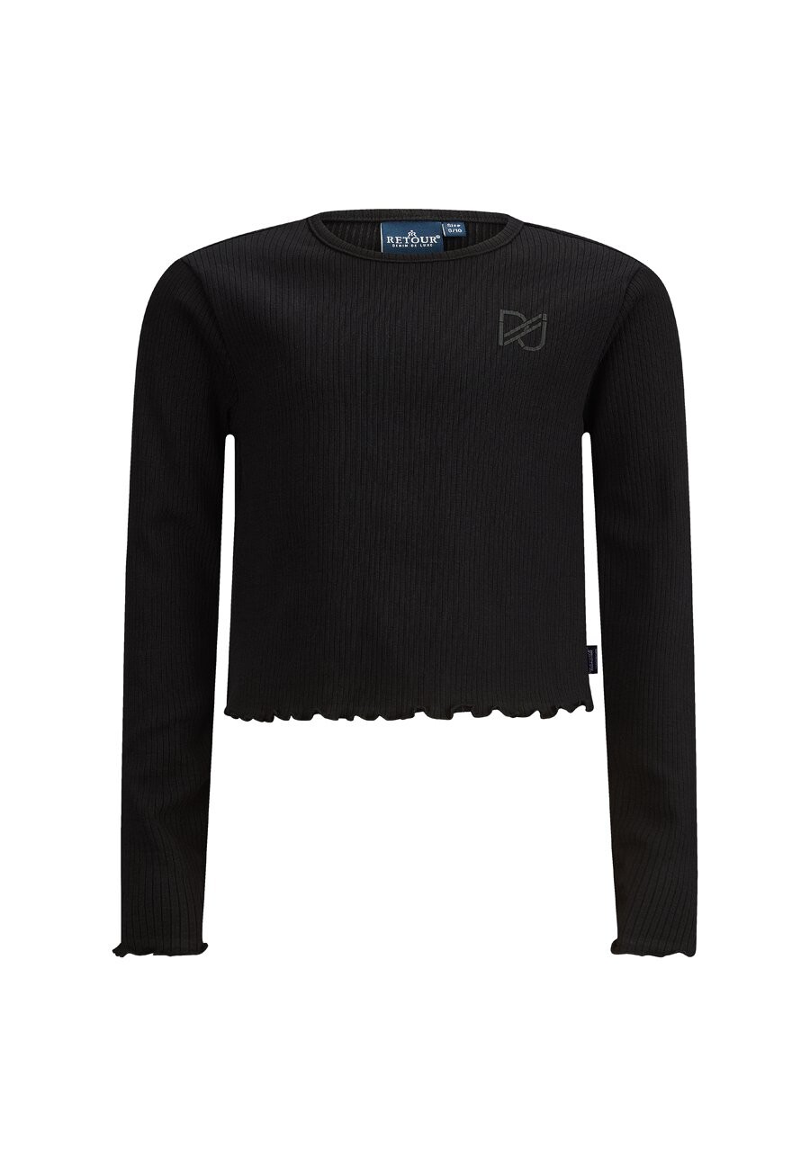 

Топ с длинными рукавами PEBBLES Retour Jeans, цвет black