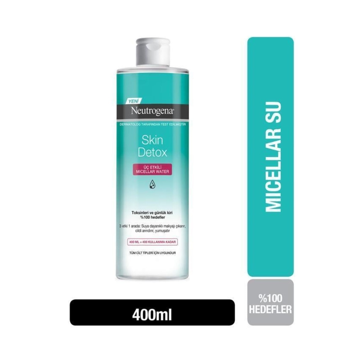 

Мицеллярная вода Neutrogena Skin Detox, 400 мл