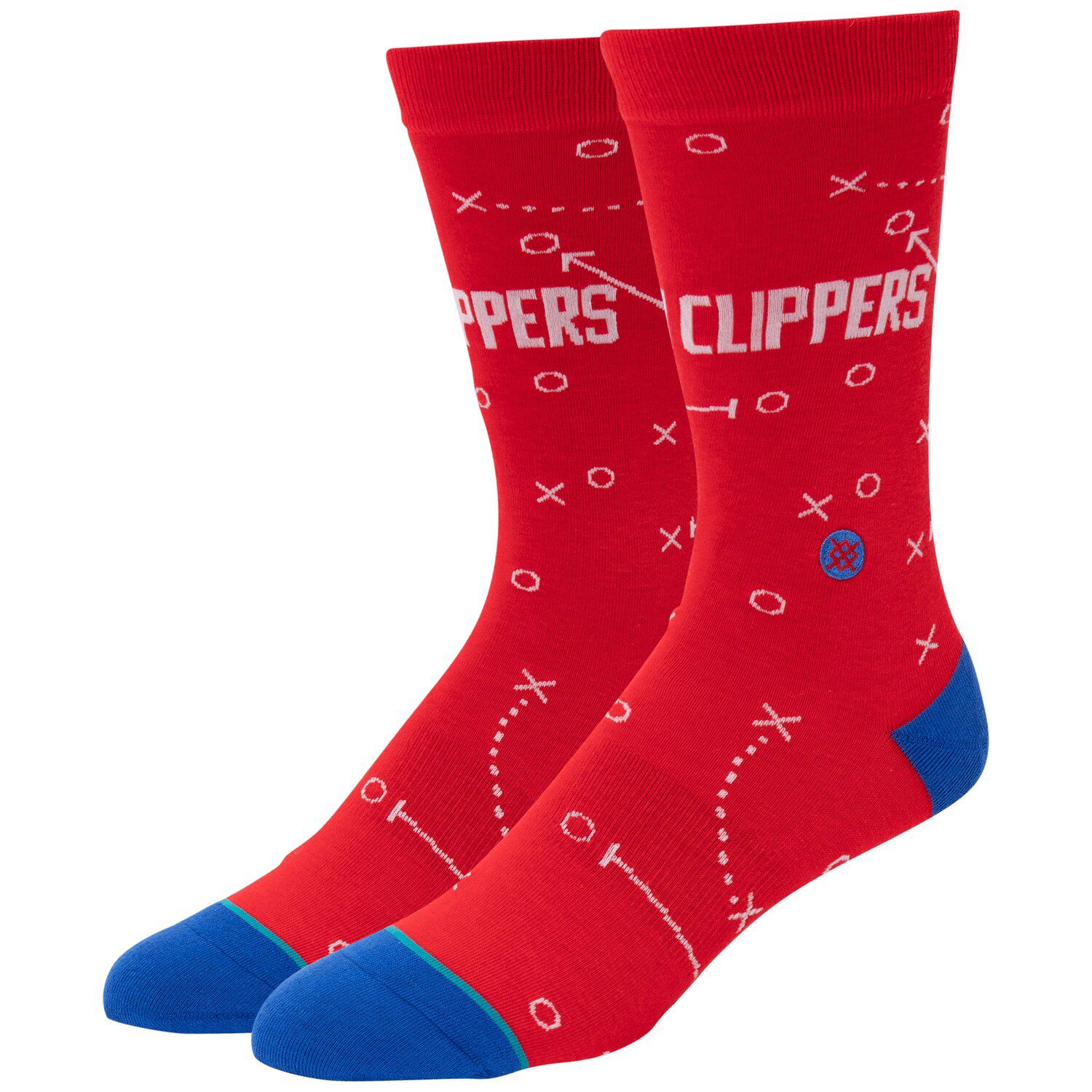 Мужские носки Stance LA Clippers Playbook Crew
