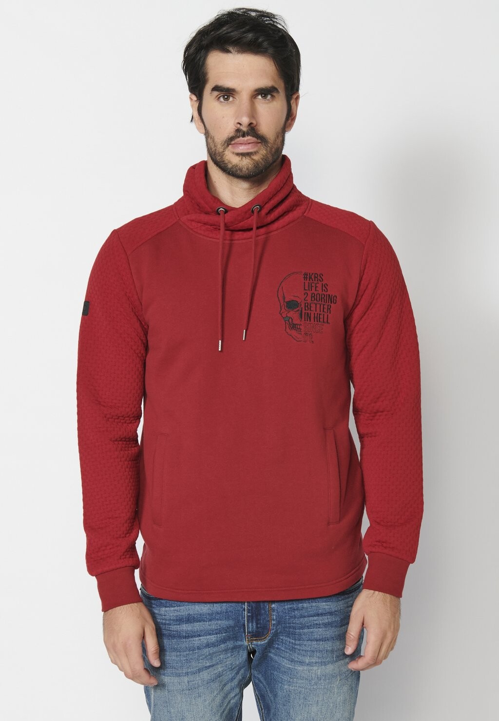 

Толстовка Koroshi, цвет rojo red