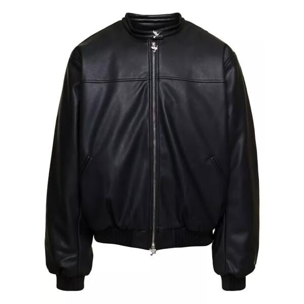 

Куртка vegan leather bomber jacket 3.Paradis, черный