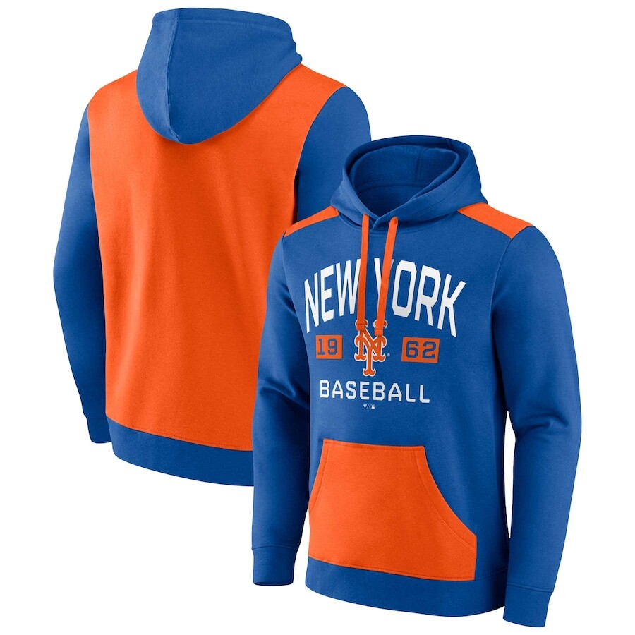 

Пуловер с капюшоном Fanatics Branded New York Mets, роял