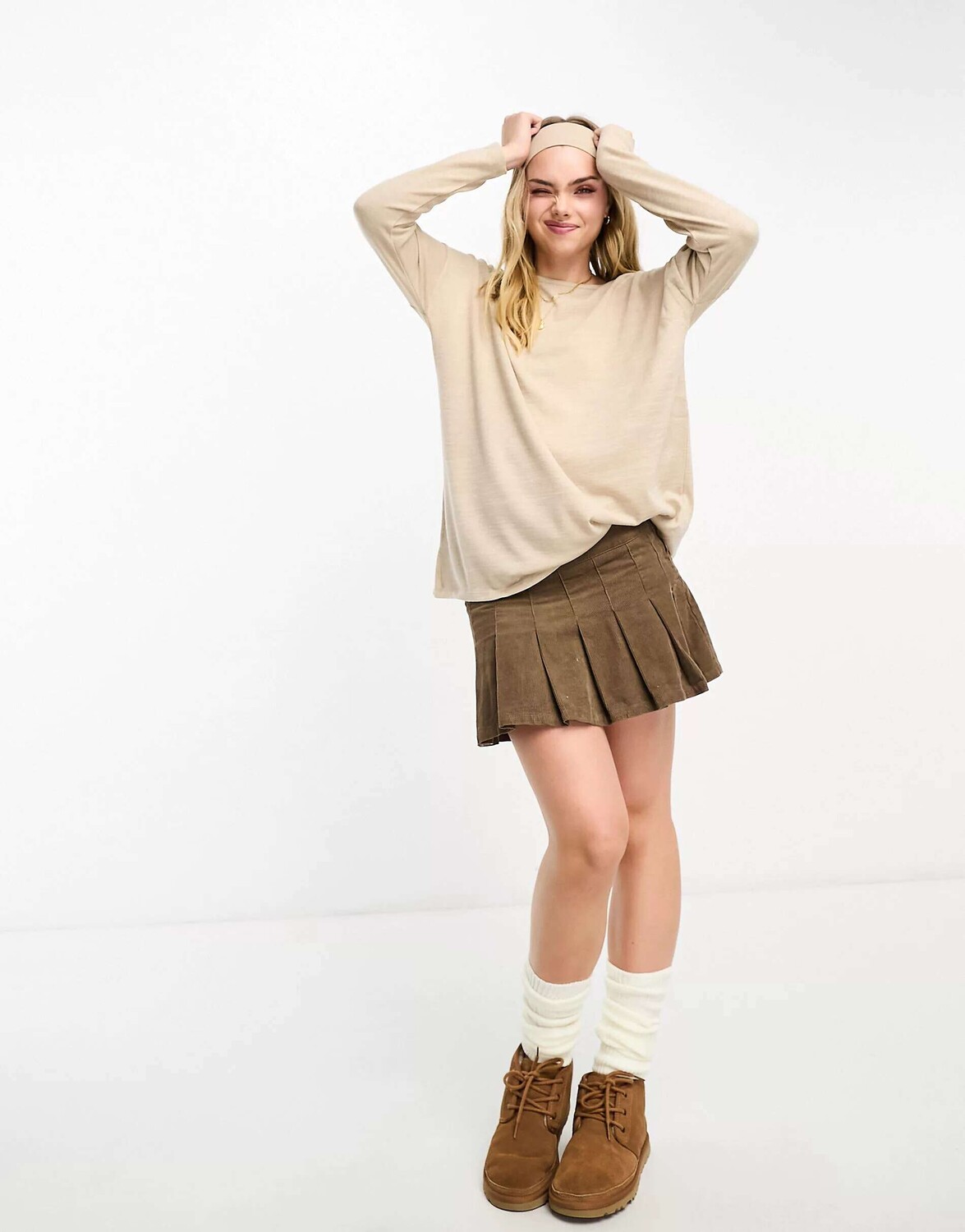 

Легкая футболка с длинными рукавами Vero Moda Stone