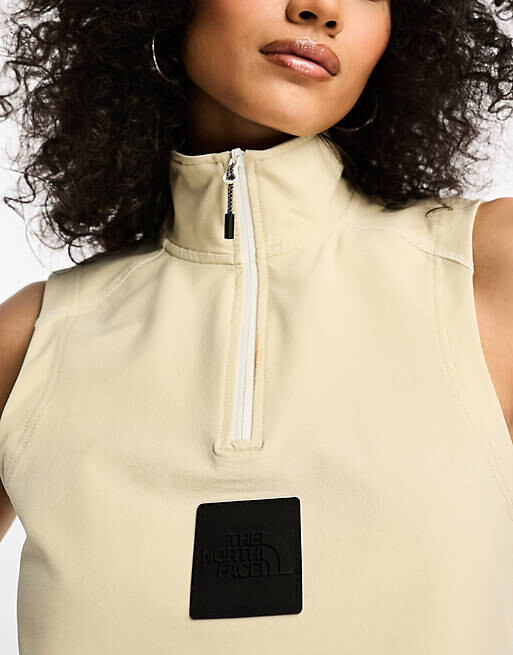 

Укороченный жилет на молнии The North Face 2000 с камнем