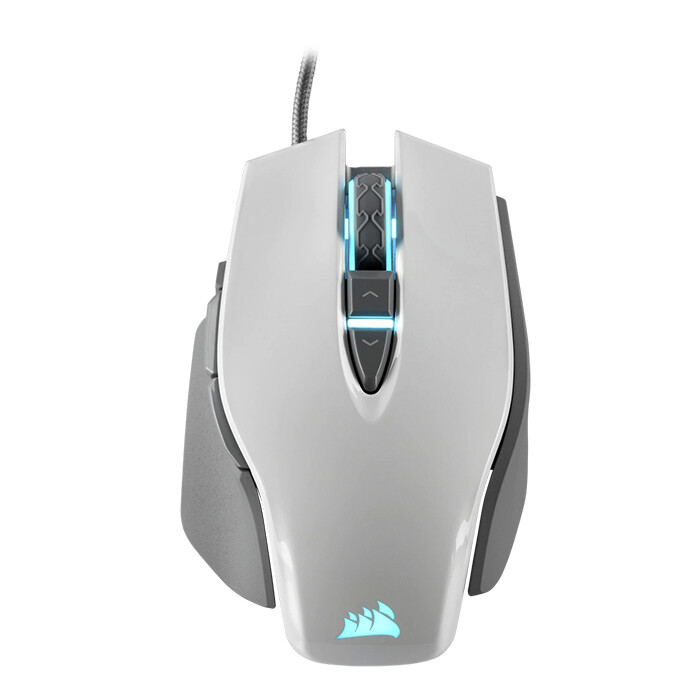 

Проводная игровая мышь Corsair M65 Elite, белый