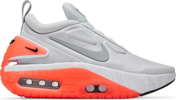 Кроссовки Nike Adapt Auto Max Infrared, серо-оранжевый