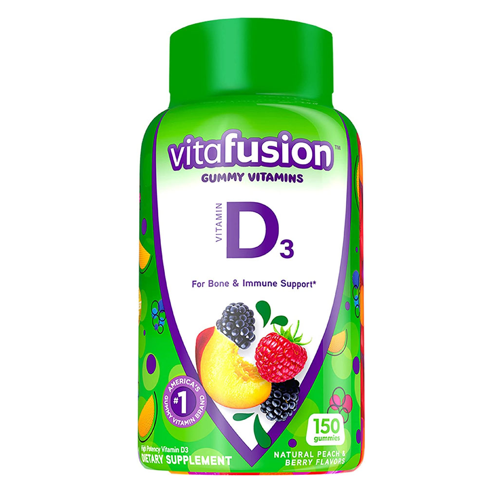 Жевательные витамины Vitafusion Vitamin D3, различные вкусы цена и фото