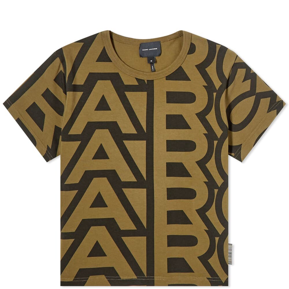 

Футболка Marc Jacobs Monogram Baby Tee, Коричневый