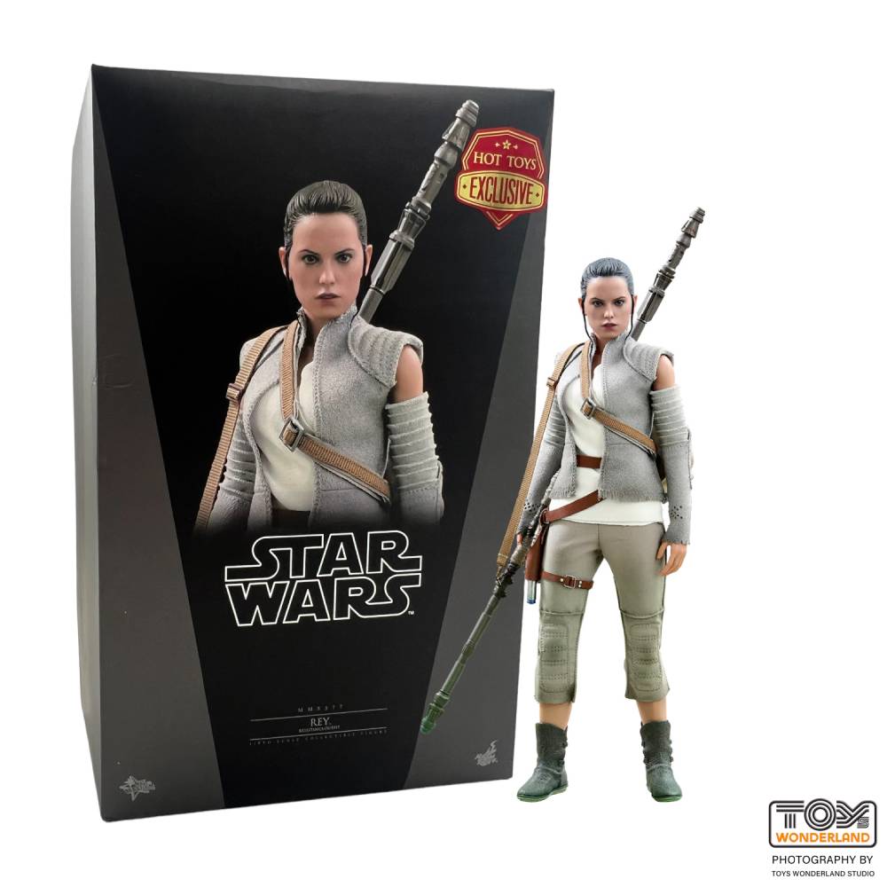 

Фигурка Hot Toys Star Wars: The Force Awakens - Rey (Resistance Outfit), 28 см