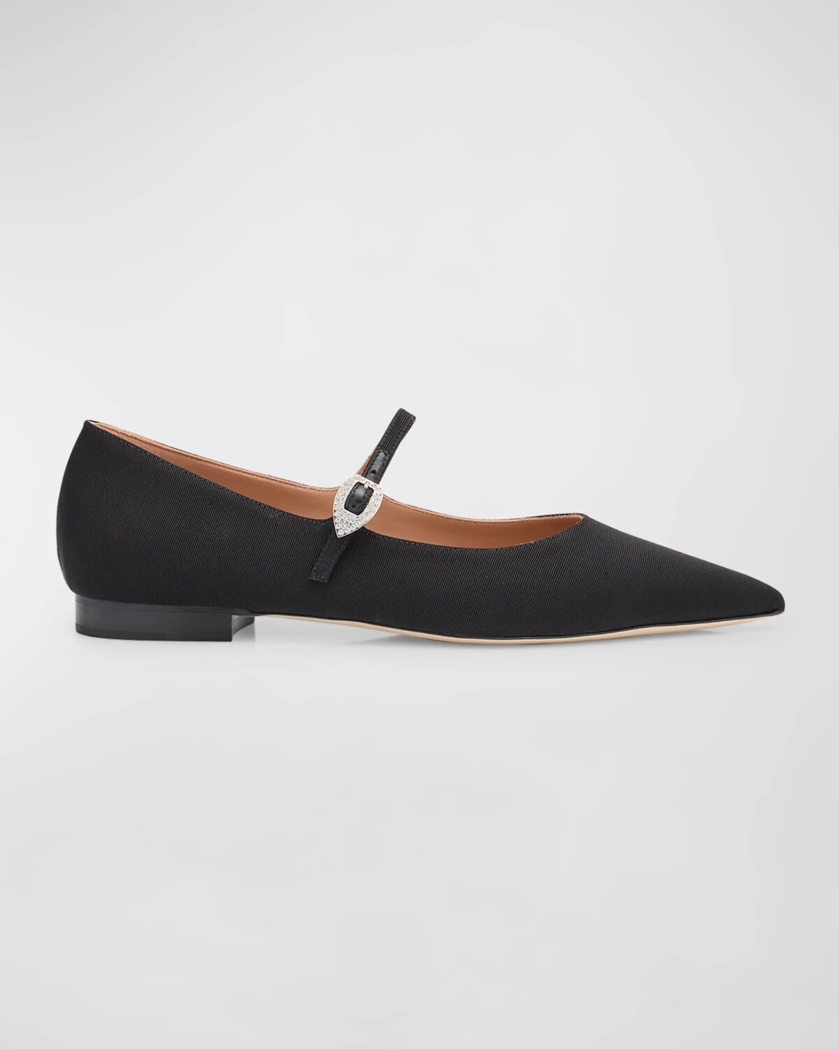 

Балетки Kate Grosgrain Mary Jane из коллаборации с Табитой Симмонс Malone Souliers, цвет Black