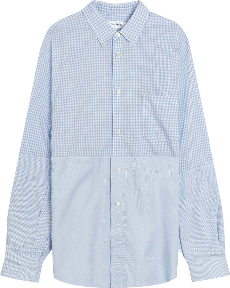 

Рубашка Comme des Garçons SHIRT Raw Edge Shirt 'Blue', синий