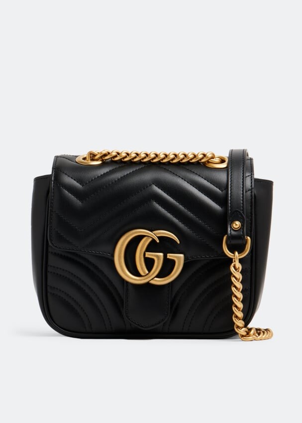 

Сумка GUCCI GG Marmont mini shoulder bag, черный