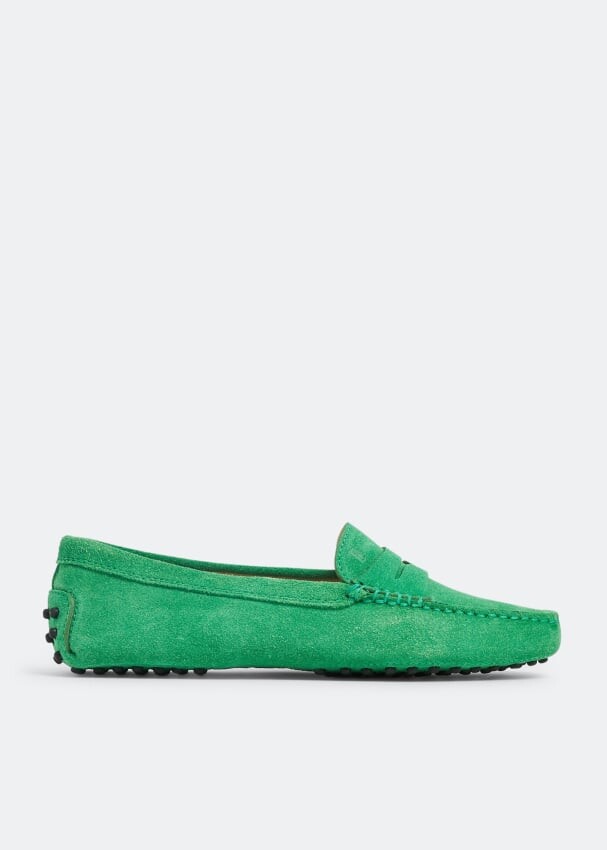 

Лоферы TOD'S Gommino driving loafers, зеленый