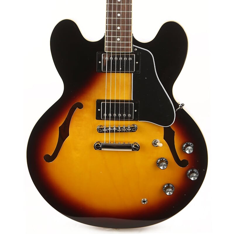 

Полуакустическая гитара Epiphone ES-335 Vintage Sunburst ES-335 Semi-Hollowbody Guitar