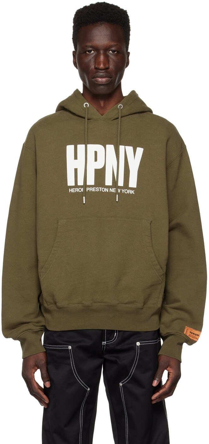 

Худи цвета хаки \HPNY\"" Heron Preston