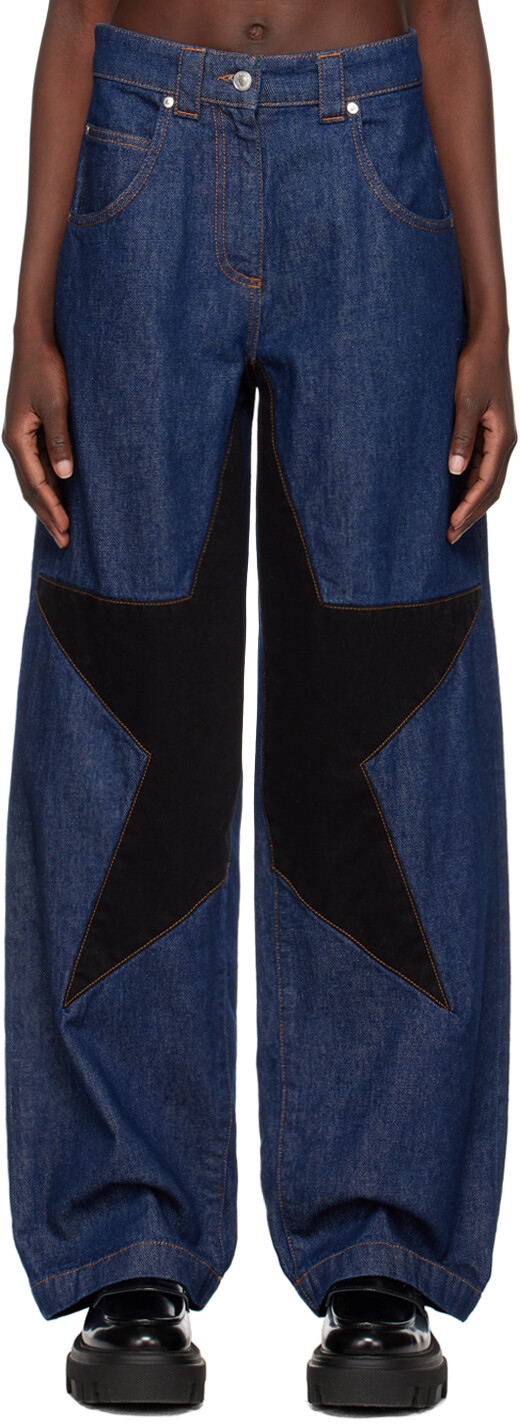 

Джинсы цвета индиго MSGM