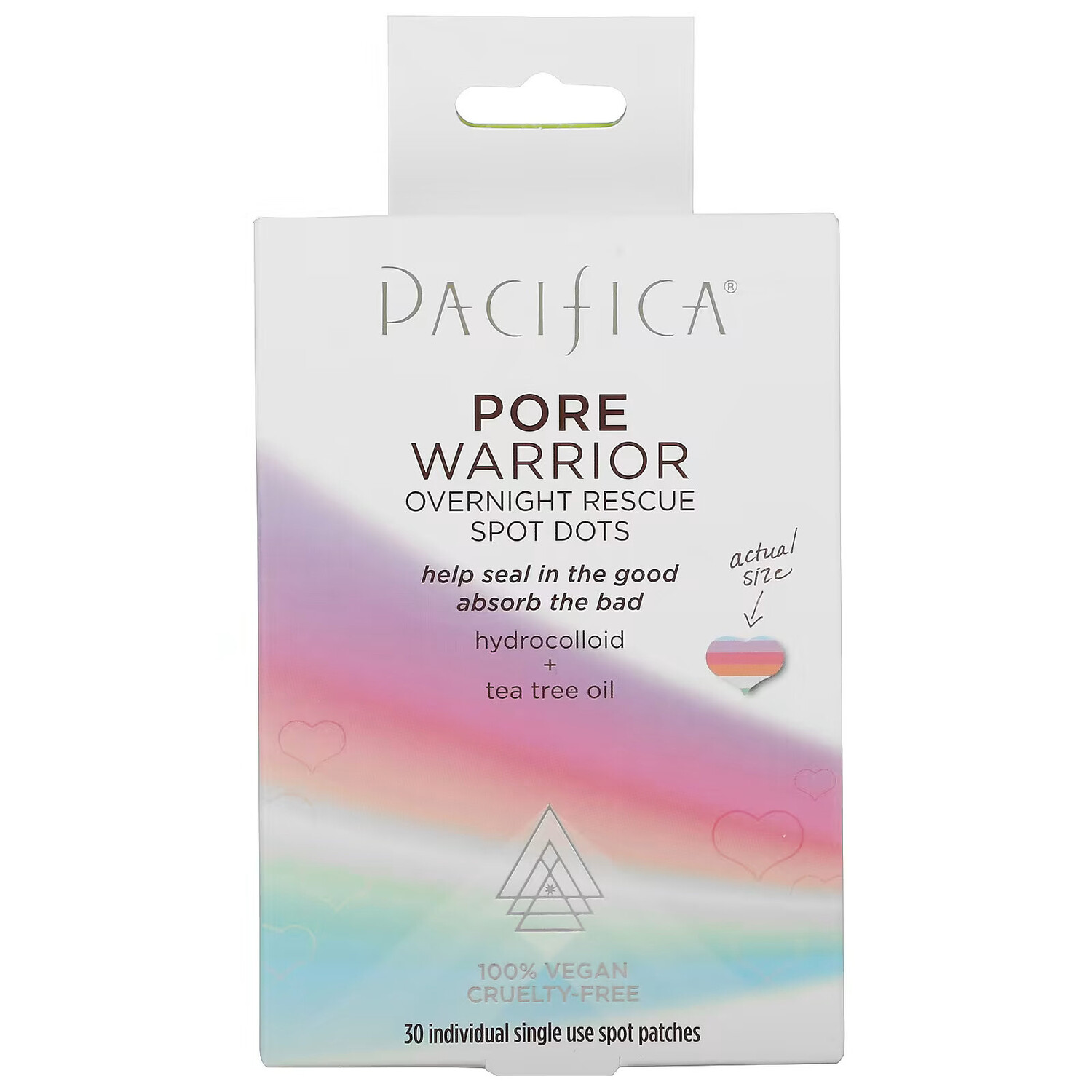 

Ночные точечные патчи от прыщей и пятен Pacifica Pore Warrior, 30 шт