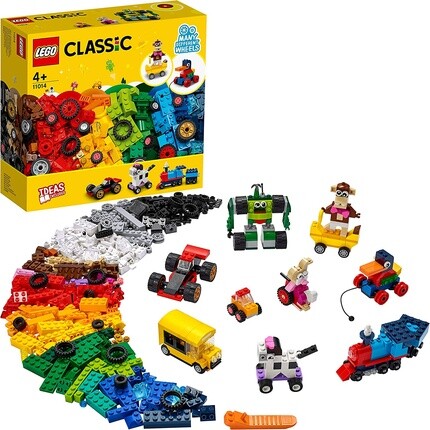 

Конструктор Lego 11014 Classic Brick Box With Wheels Building Blocks