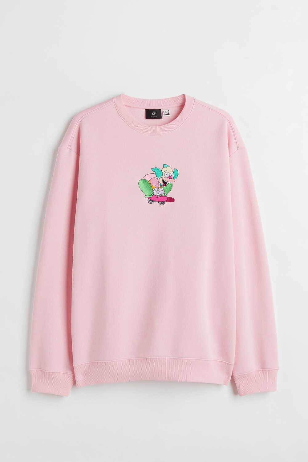 

Свитшот H&M x The Simpsons Relaxed Fit, розовый
