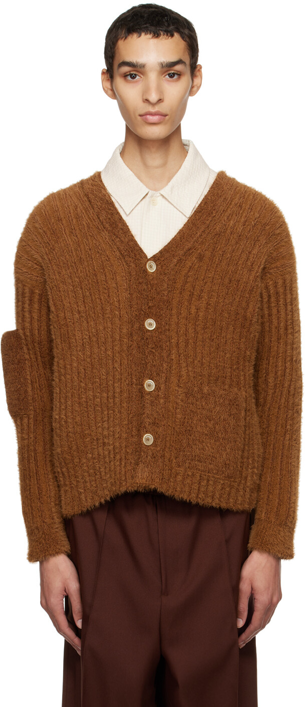 

Коричневый Кардиган Le Papier 'Le Cardigan Neve' Jacquemus