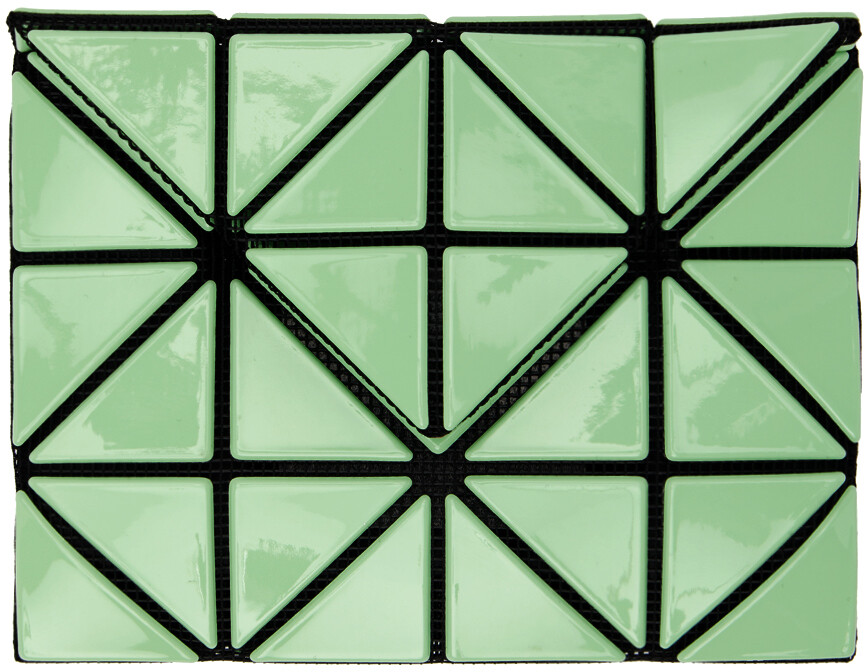 

Зеленый кошелек Trifold Bao Bao Issey Miyake