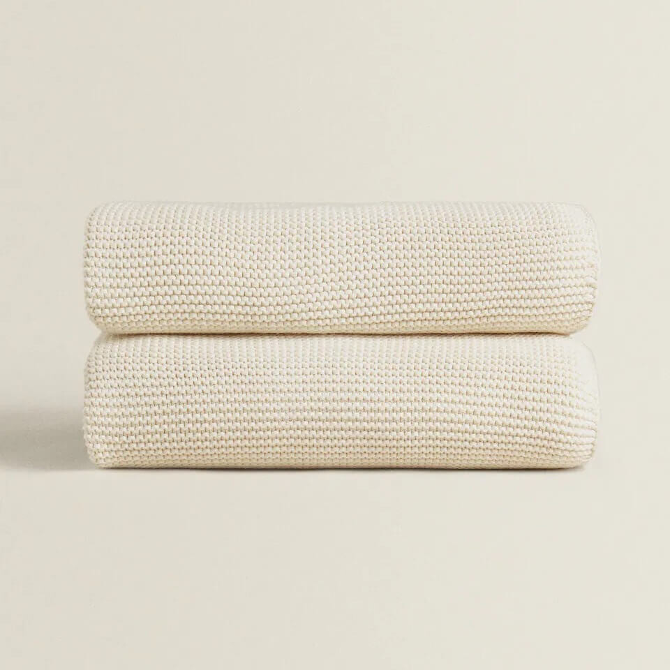 

Плед Zara Knit Baby, ваниль