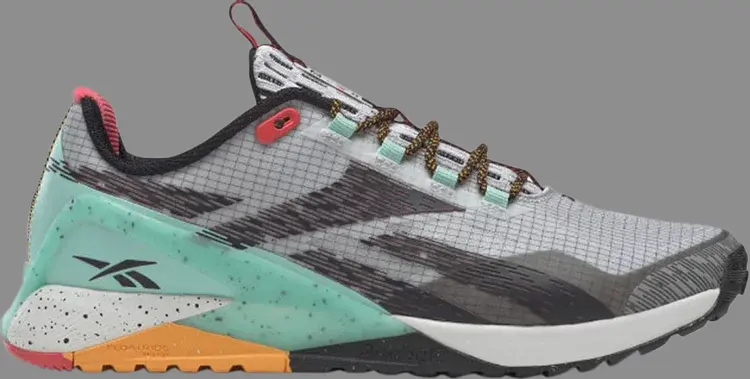 

Кроссовки wmns nano x1 adventure 'grey semi pixel mint' Reebok, серый