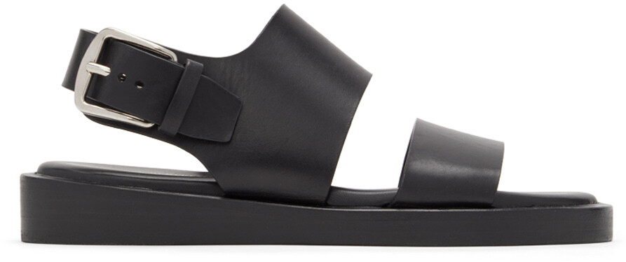 

Черные сандалии знаний Ann Demeulemeester