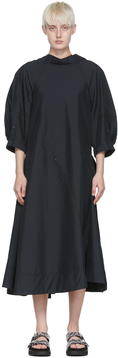 

Черное хлопковое платье 3.1 Phillip Lim