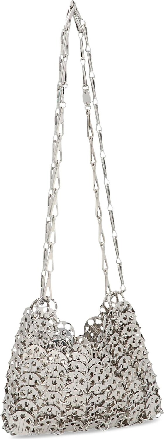 

Сумка Paco Rabanne 1969 Nano Bag Silver, серебряный