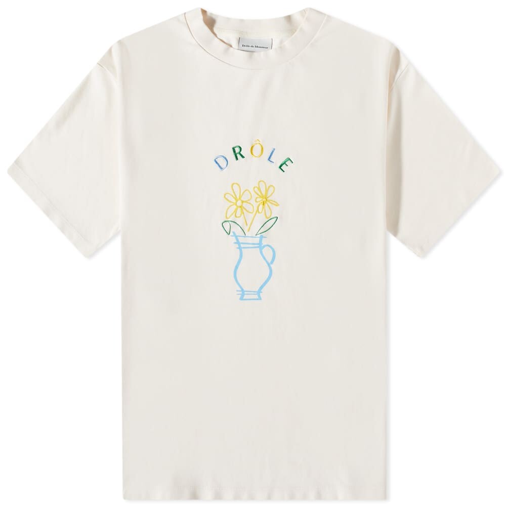 

Футболка Drôle de Monsieur Vase Tee, Серый