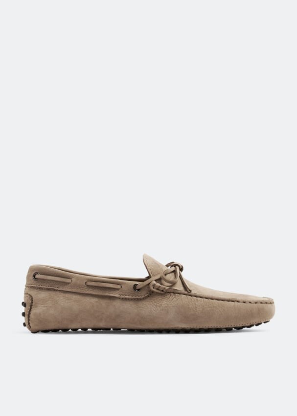 

Лоферы TOD'S Gommino driving shoes, бежевый