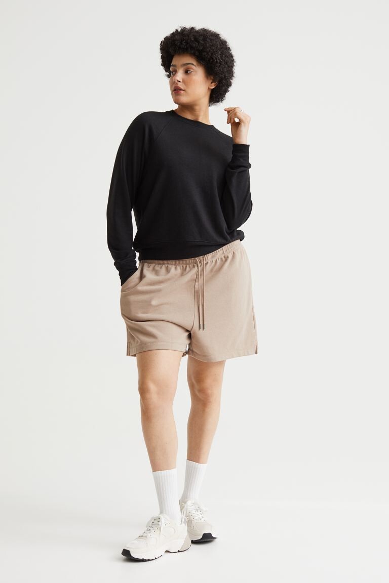 

Спортивные шорты H&M, бежевый