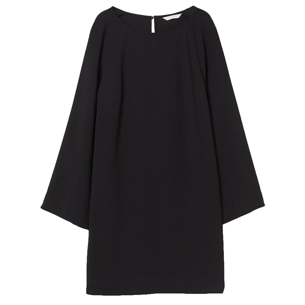 

Платье H&M Wide-sleeved, черный