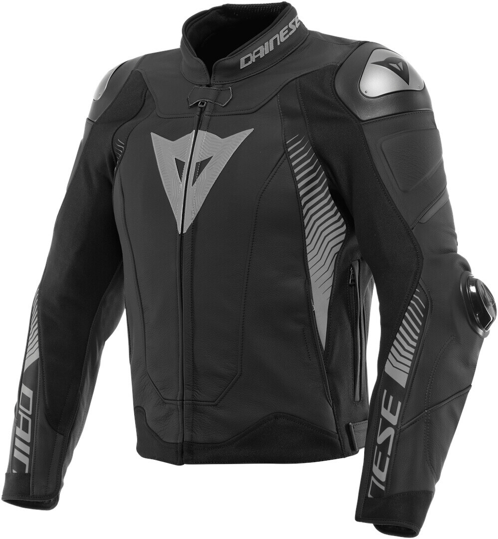 

Dainese Super Speed 4 Мотоцикл Кожаная куртка, черный/серый
