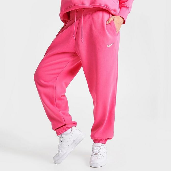 

Брюки из флиса Nike Sportswear Phoenix Fleece, розовый