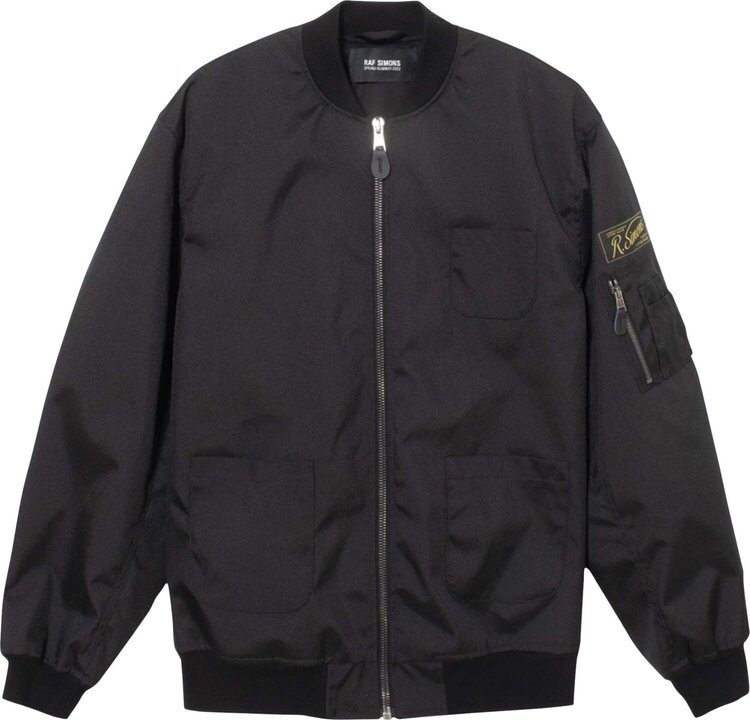 

Бомбер Raf Simons School Uniform Bomber 'Echodomer', черный