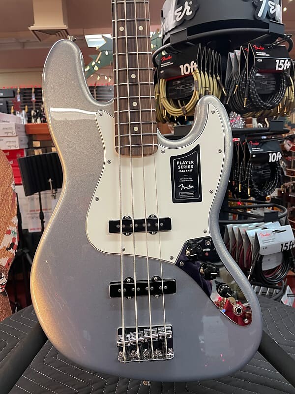 

Fender Player Jazz Bass Silver