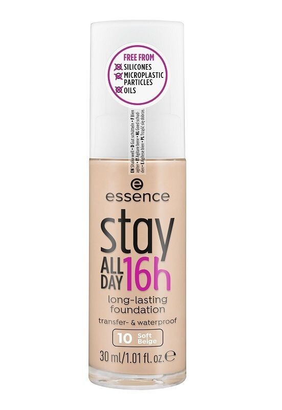 

Essence Stay All Day 16h Праймер для лица, 10 Soft Beige