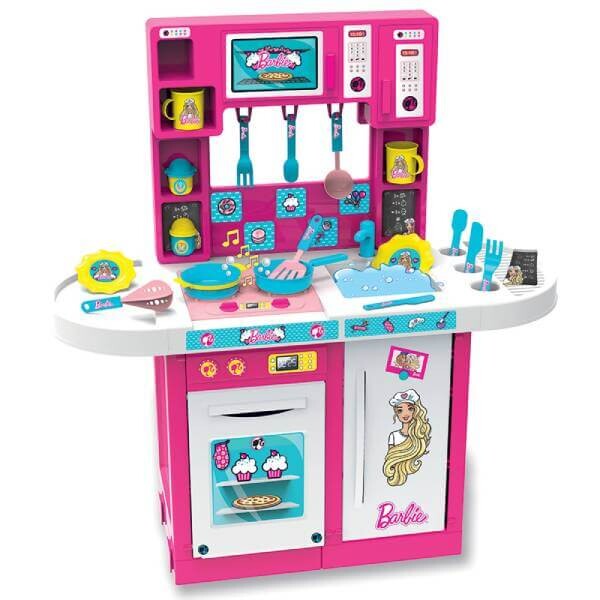 

Набор игровой Bildo Barbie Deluxe Kitchen Electronic Pink