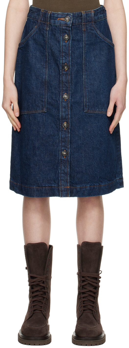 

Юбка миди Indigo Jade A.P.C.