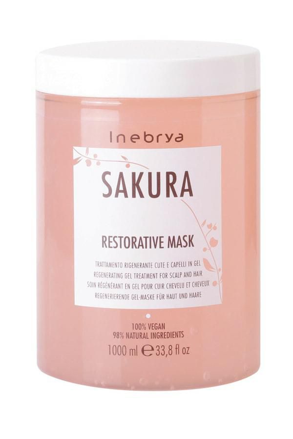 Inebrya Sakura Restorative Mask укрепляющая маска для волос 1000мл