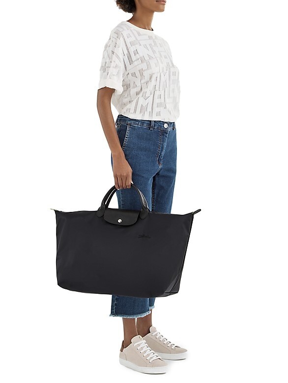 

Большая дорожная сумка Le Pliage Longchamp, черный