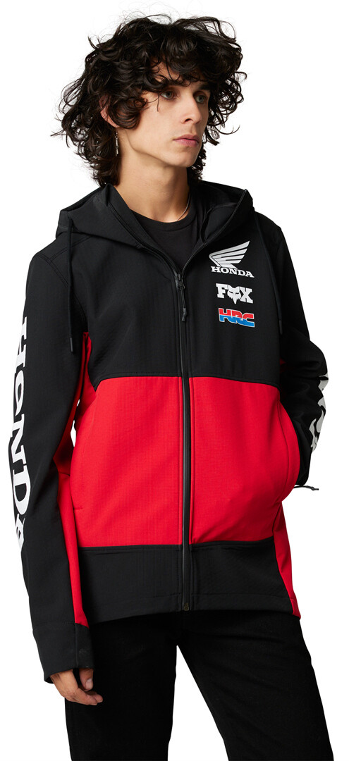 

Куртка FOX Honda Pit, черный/красный