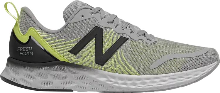 

Кроссовки New Balance Fresh Foam Tempo 'Rain Cloud Lemon Slush', серый