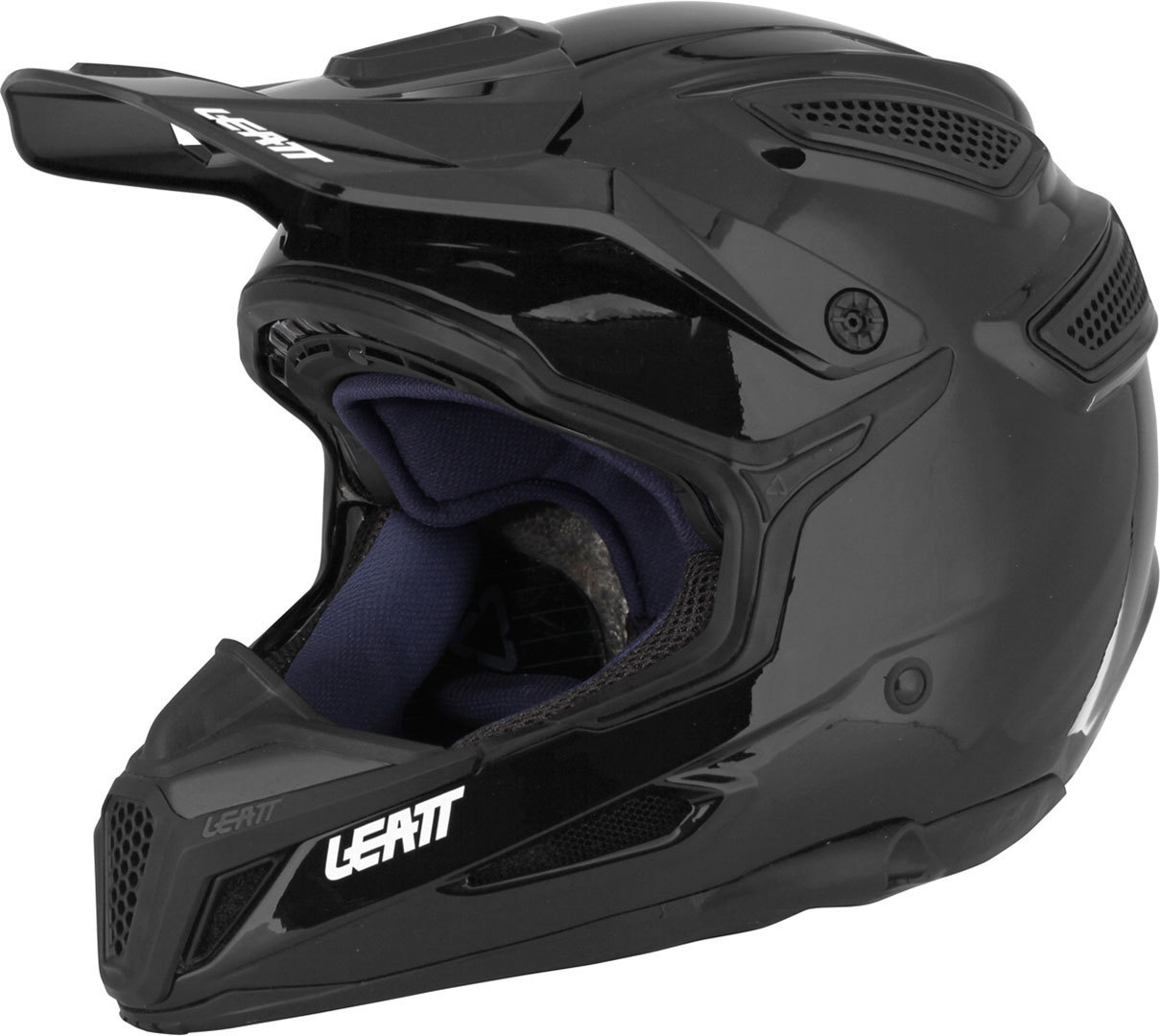 Шлем Leatt GPX 5.5 для мотокросса, черный