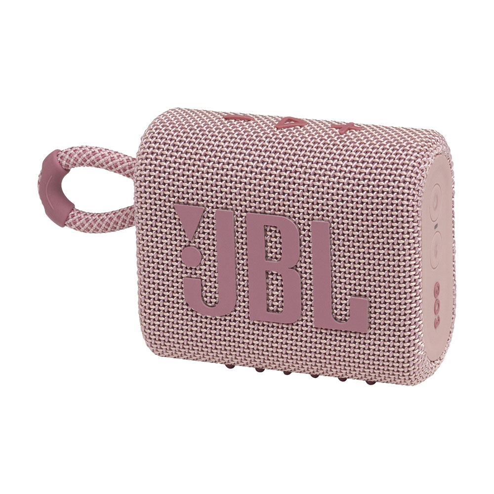 Портативная акустическая система JBL Go 3, розовый портативная акустическая система jbl go 3 розовый