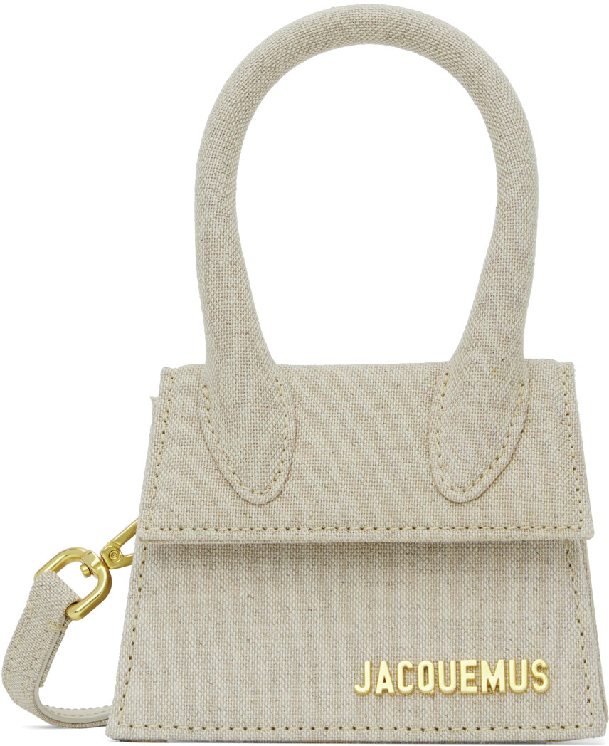 

Сумка Le Papier 'Le Chiquito' бежевого цвета Jacquemus